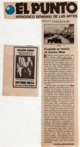 Periódico El Punto - 1986