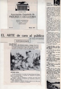 Asociación Española de Pintores y Escultores - 1977